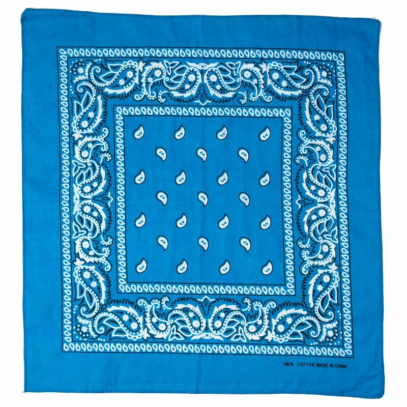 Bandana - Paisley Blue 1 Bandana - Paisley Blue