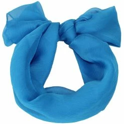The Rock Shop - shop -The Rock Shop - shop banned chiffon scarf gradiation blue2