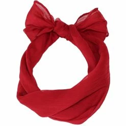 The Rock Shop - shop -The Rock Shop - shop banned chiffon scarf gradiation burgundy2