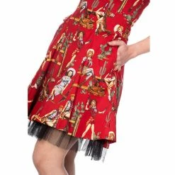 Banned Retro Mini Dress - Cowgirl -The Rock Shop - shop banned retro mini dress cowgirl3