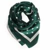 Banned Retro Scarf - Pearl Drops Forest