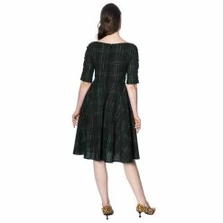 Banned Retro Vintage Dress - Gabrielle Check -The Rock Shop - shop banned retro vintage dress gabrielle check4
