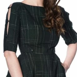 Banned Retro Vintage Dress - Gabrielle Check -The Rock Shop - shop banned retro vintage dress gabrielle check5