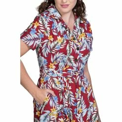 Banned Retro Vintage Dress - Huwaiian -The Rock Shop - shop banned retro vintage dress huwaiian3