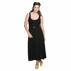 Banned Retro Vintage Dress - Louise Black