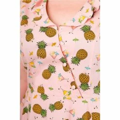 Banned Sleeveless Dress - Pineapple Dreams -The Rock Shop - shop banned sleeveless dress pineapple dreams 35