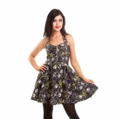 Cupcake Cult Neckholder Dress - Thunder Zip