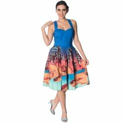 Dancing Days Neckholder Dress - Tropical Strappy -The Rock Shop - shop dancing days neckholder dress tropical strappy 14