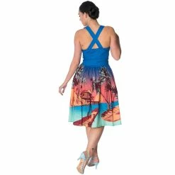 Dancing Days Neckholder Dress - Tropical Strappy -The Rock Shop - shop dancing days neckholder dress tropical strappy 15