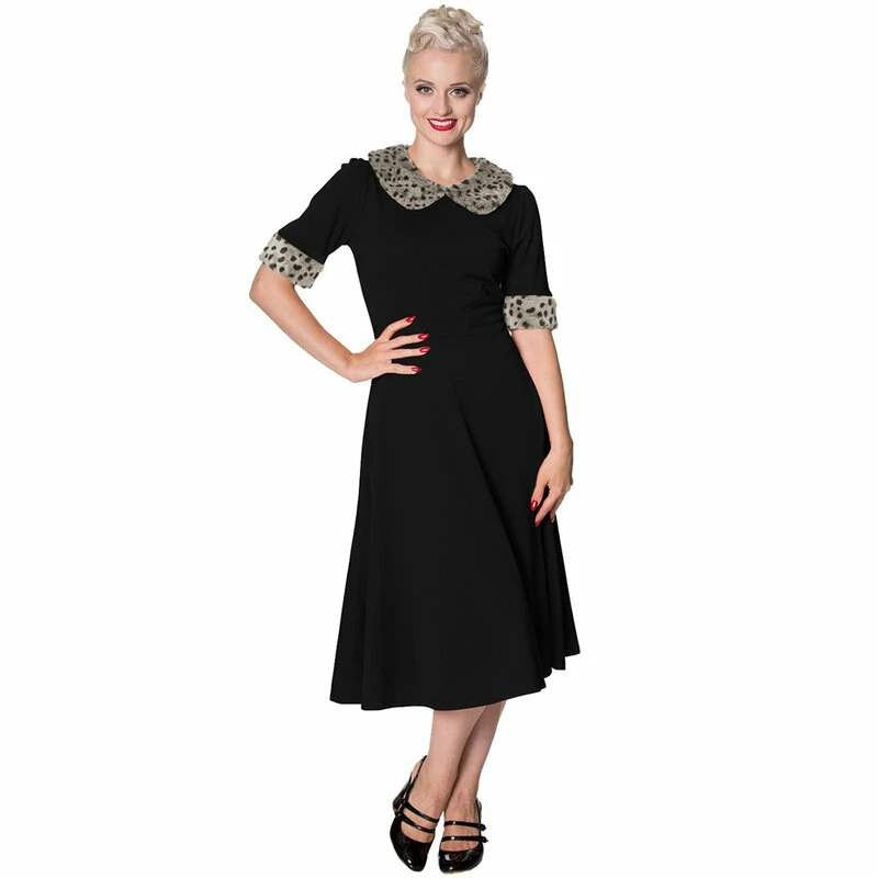Dancing Days Vintage Dress - Caviar Black 1 Dancing Days Vintage Dress - Caviar Black