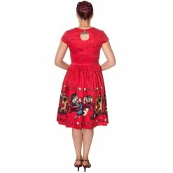 Dancing Days Vintage Dress - Vanity Red -The Rock Shop - shop dancing days vintage dress vanity red3