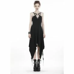 Dark In Love Gothic Dress - Metal V -The Rock Shop - shop dark in love gothic dress metal v3
