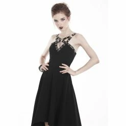 Dark In Love Gothic Dress - Metal V -The Rock Shop - shop dark in love gothic dress metal v4