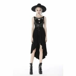 Dark In Love Gothic Dress - Moon