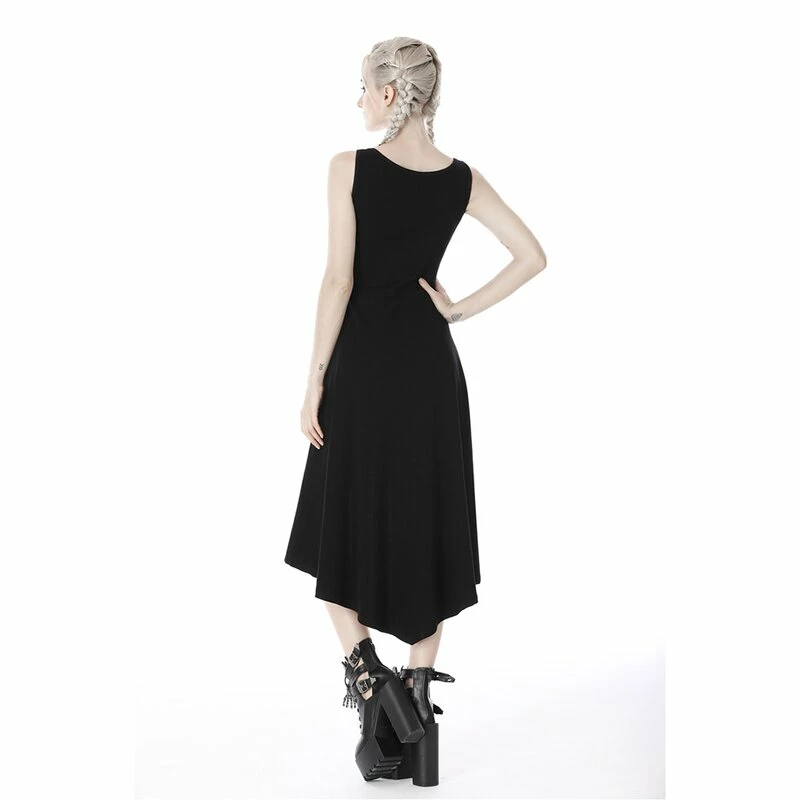 Dark In Love Gothic Dress - Moon 6 Dark In Love Gothic Dress - Moon - Image 6