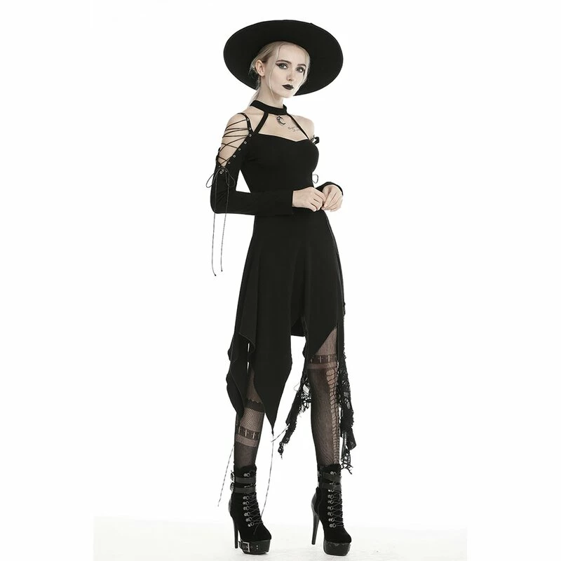 Dark In Love Gothic Dress - Punk Off 2 Dark In Love Gothic Dress - Punk Off - Image 2