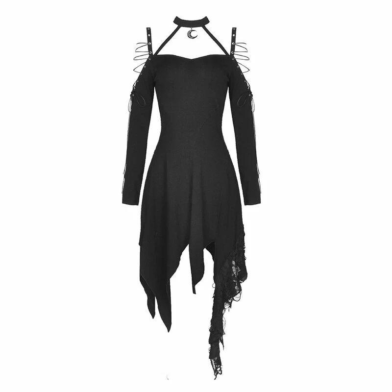 Dark In Love Gothic Dress - Punk Off 6 Dark In Love Gothic Dress - Punk Off - Image 6