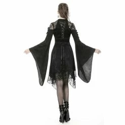 Dark In Love Mini Dress - Angel Kimono -The Rock Shop - shop dark in love mini dress angel kimono4