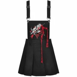 Dark In Love Mini Dress - Death -The Rock Shop - shop dark in love mini dress death6