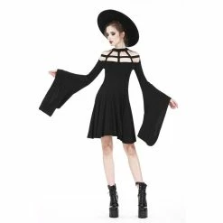 Dark In Love Mini Dress - Mimic Spider -The Rock Shop - shop dark in love mini dress mimic spider3