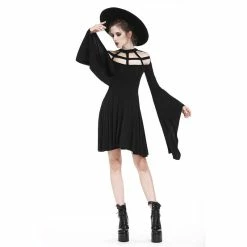 Dark In Love Mini Dress - Mimic Spider -The Rock Shop - shop dark in love mini dress mimic spider4