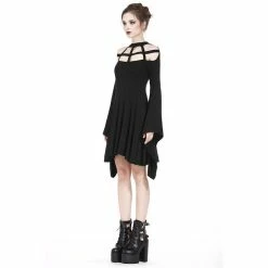 Dark In Love Mini Dress - Mimic Spider -The Rock Shop - shop dark in love mini dress mimic spider6