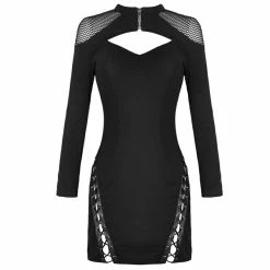 Dark In Love Mini Dress - Punk Up -The Rock Shop - shop dark in love mini dress punk up6