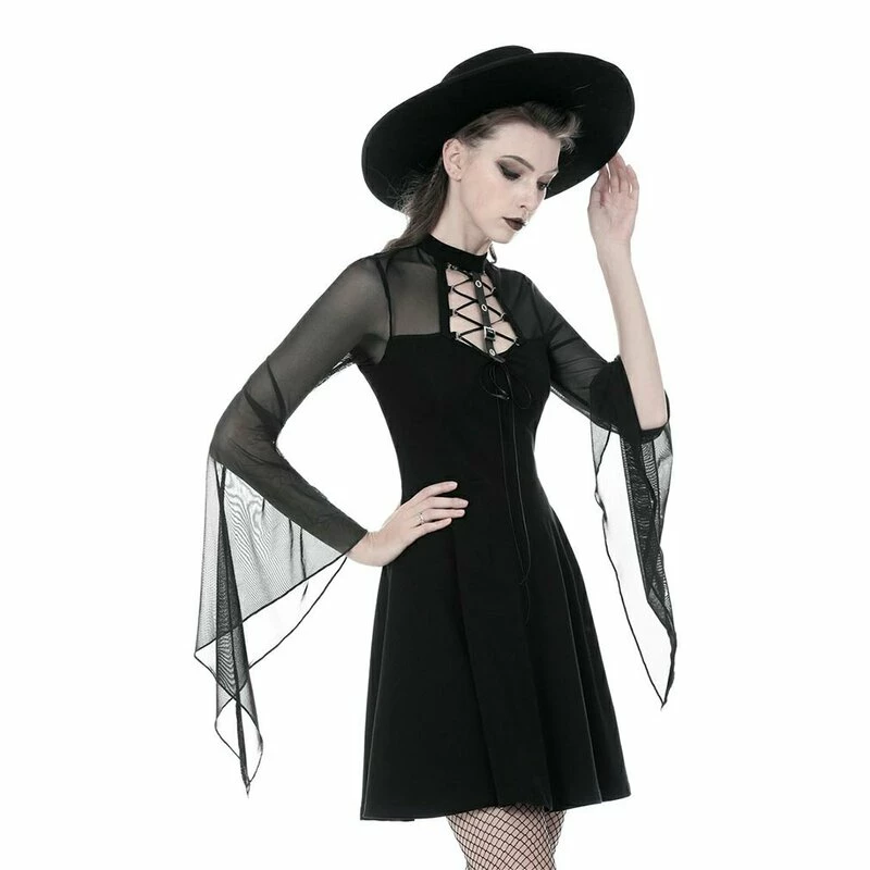 Dark In Love Mini Dress - Salem Punk 1 Dark In Love Mini Dress - Salem Punk