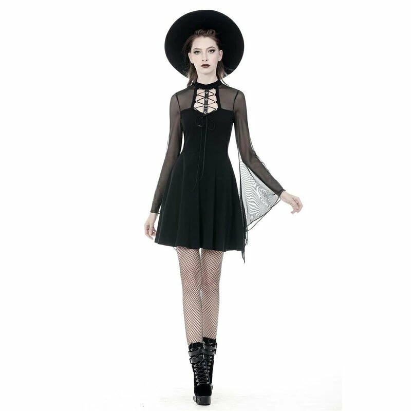 Dark In Love Mini Dress - Salem Punk 2 Dark In Love Mini Dress - Salem Punk - Image 2