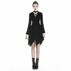 Dark In Love Velvet Mini Dress - Alternative Street 10 Dark In Love Velvet Mini Dress - Alternative Street -The Rock Shop - shop dark in love velvet mini dress alternative street5