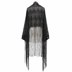 Devil Fashion Crochet Scarf - Agnes -The Rock Shop - shop devil fashion crochet scarf agnes5