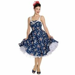 Hell Bunny Vintage Dress - Oceana 50's