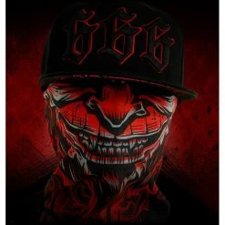 Hyraw Tube Scarf - Lucifer -The Rock Shop - shop hyraw tube scarf lucifer3