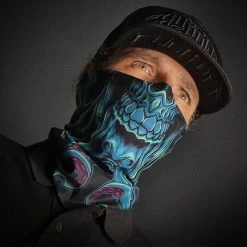 Hyraw Tube Scarf - Pirate -The Rock Shop - shop hyraw tube scarf pirate3