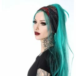 Hyraw Tube Scarf - Skull Colour -The Rock Shop - shop hyraw tube scarf skull colour4