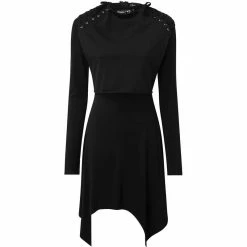 Killstar 2-in-1 Dress With Crop Top - Chalice -The Rock Shop - shop killstar 2 in 1 dress with crop top chalice5