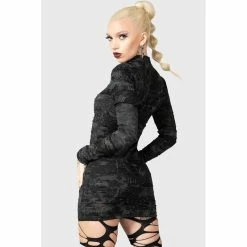 KILLSTAR Bodycon Dress - Shows Over -The Rock Shop - shop killstar bodycon dress shows over5