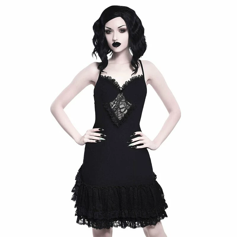 Killstar Bustle Dress - Vivienne Black 1 Killstar Bustle Dress - Vivienne Black