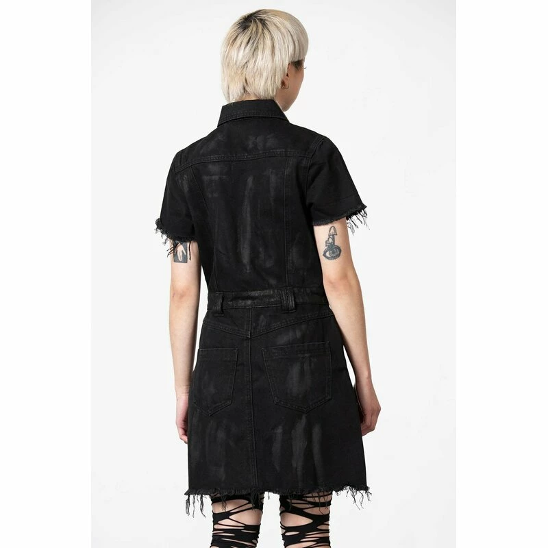 KILLSTAR Denim Mini Dress - Ree-Vival 5 KILLSTAR Denim Mini Dress - Ree-Vival - Image 5