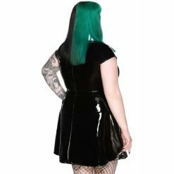Killstar Gloss Skater Dress - Generation Hex -The Rock Shop - shop killstar gloss skater dress generation hex4