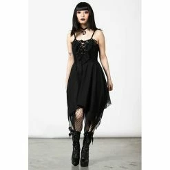 Killstar Gothic Dress - Anshee 9 Killstar Gothic Dress - Anshee -The Rock Shop - shop killstar gothic dress anshee4
