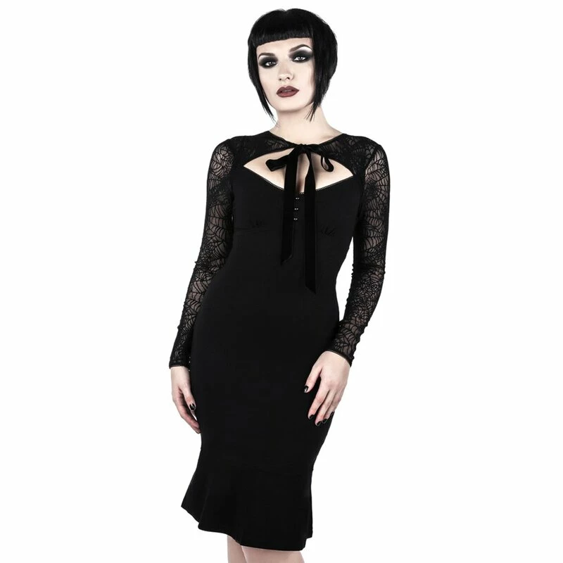 Killstar Gothic Dress - Bat To The Bone 1 Killstar Gothic Dress - Bat To The Bone