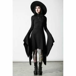 Killstar Gothic Dress - Mistress Mercury -The Rock Shop - shop killstar gothic dress mistress mercury3