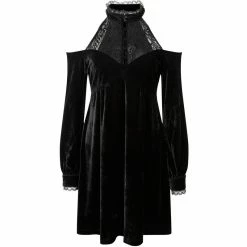 Killstar Gothic Dress - Wicked Webutant -The Rock Shop - shop killstar gothic dress wicked webutant3