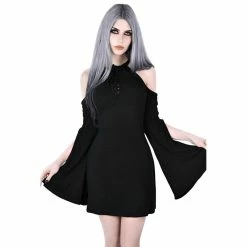 Killstar Gothic Mini Dress - Aura