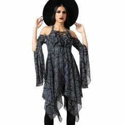 KILLSTAR Halter Dress - Adalyn