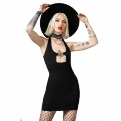 Killstar Halter Dress - Penumbra