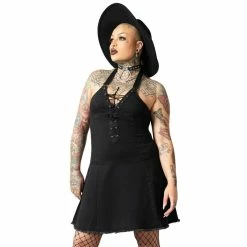 Killstar Halter Dress - Subzero