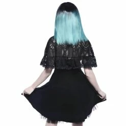 Killstar Halter Dress With Shrug - Ambrose 8 Killstar Halter Dress With Shrug - Ambrose -The Rock Shop - shop killstar halter dress with shrug ambrose3