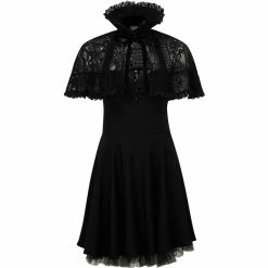 Killstar Halter Dress With Shrug - Ambrose 11 Killstar Halter Dress With Shrug - Ambrose -The Rock Shop - shop killstar halter dress with shrug ambrose6